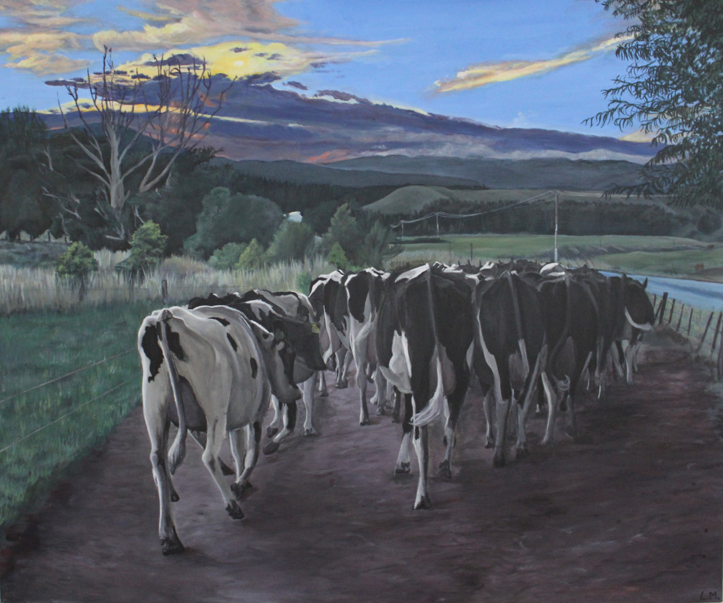 '"Up Girls!" At First Light'