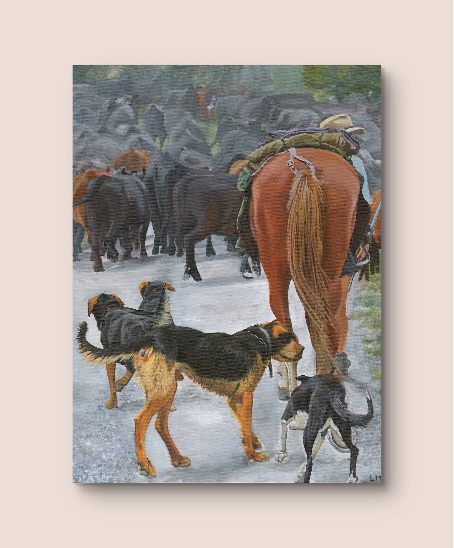 'Heading Up the Right' Print