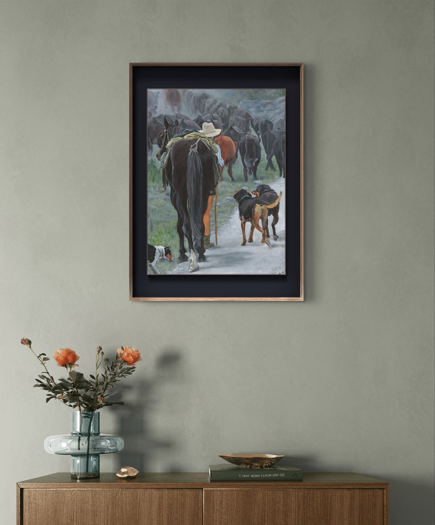 'Heading Up the Left' Print