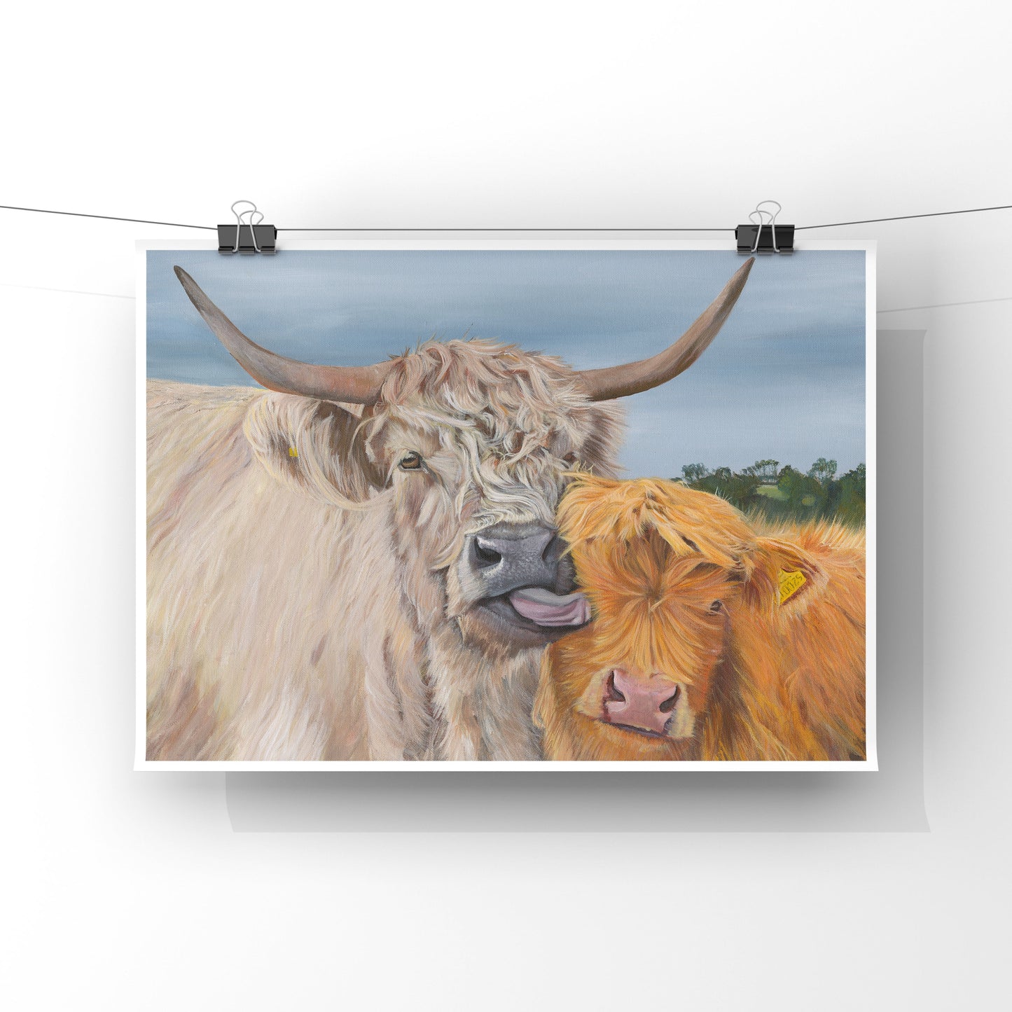 ‘Bath Time at Emborough Farm’