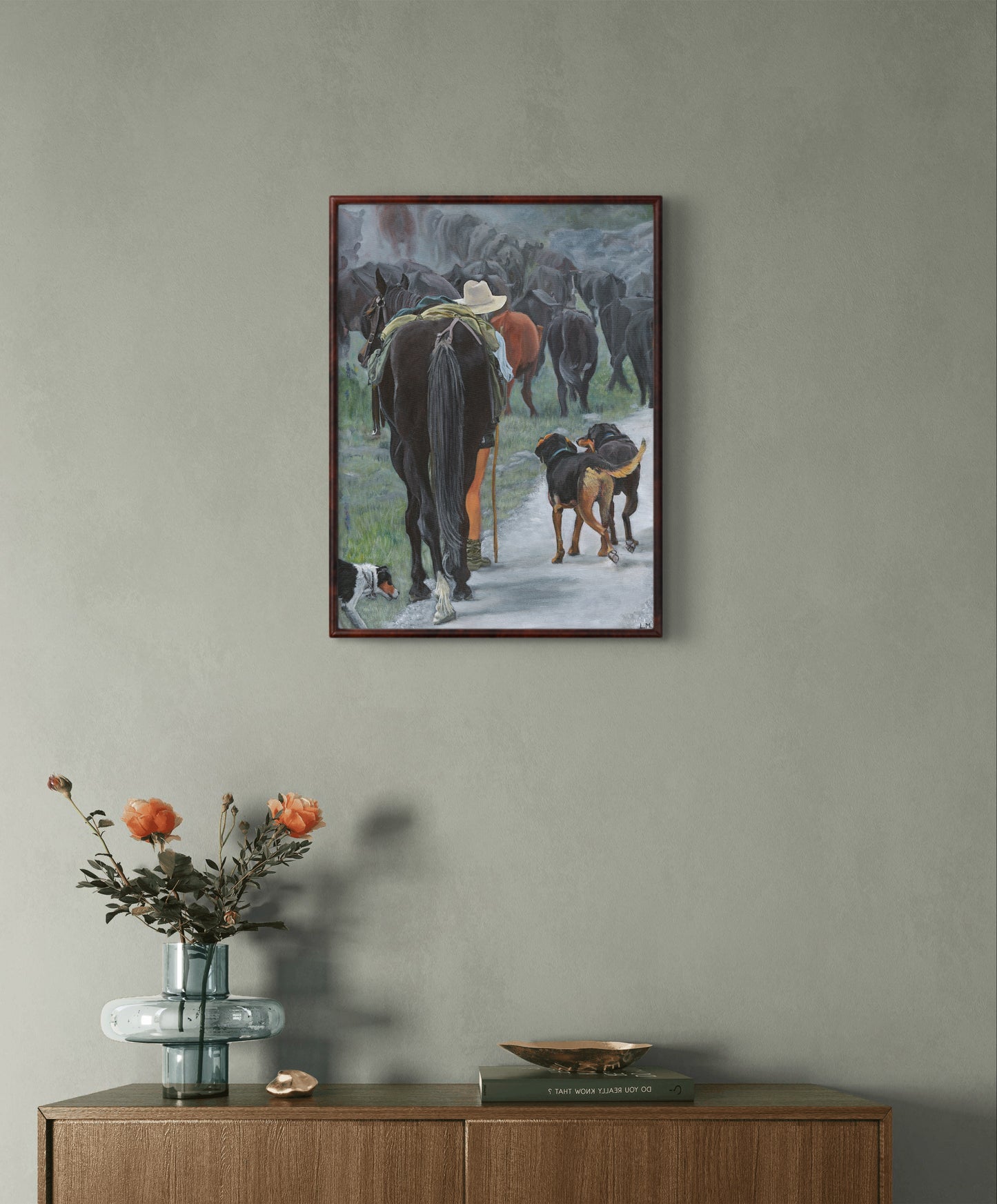 'Heading Up the Left' Print