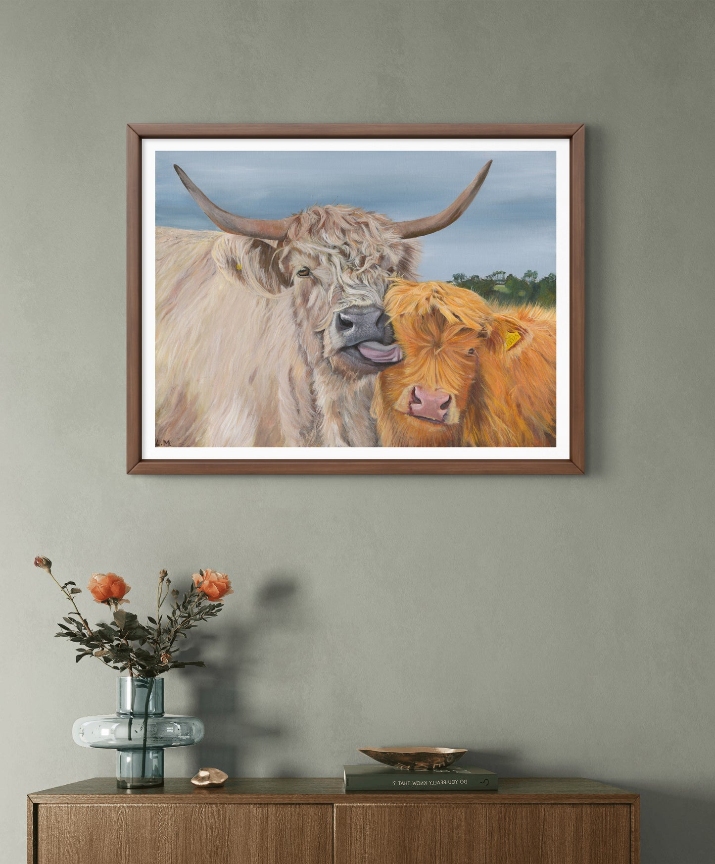 ‘Bath Time at Emborough Farm’