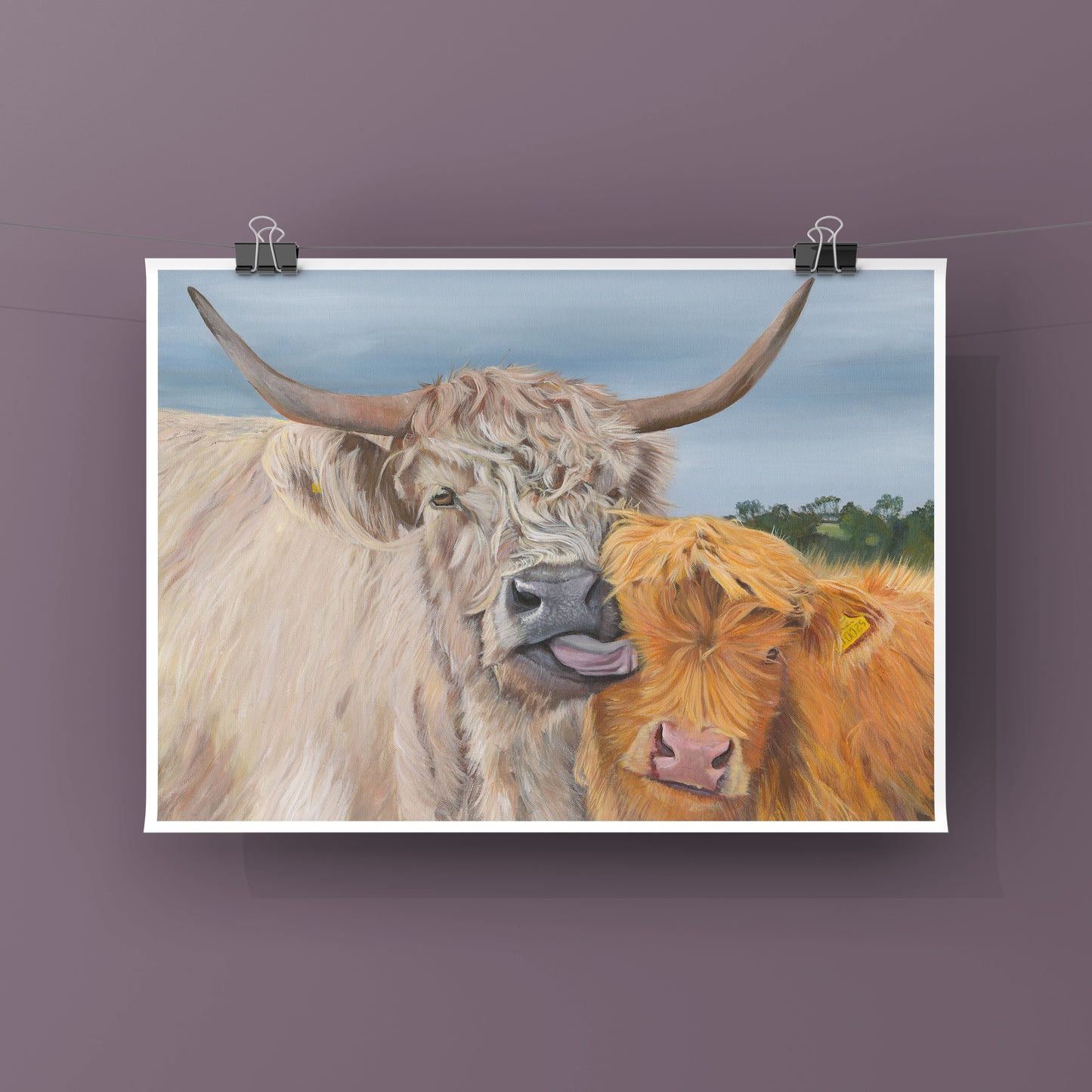 ‘Bath Time at Emborough Farm’