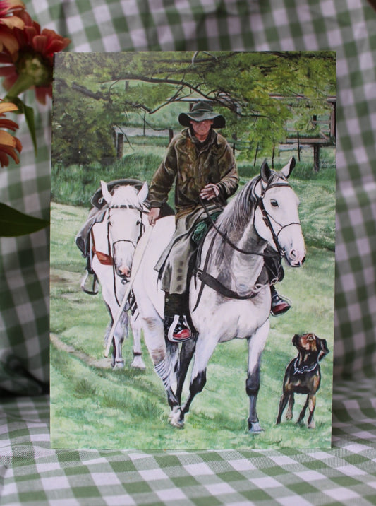 ‘Onto the Next’ Greeting Card