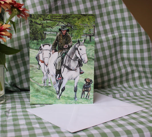 ‘Onto the Next’ Greeting Card