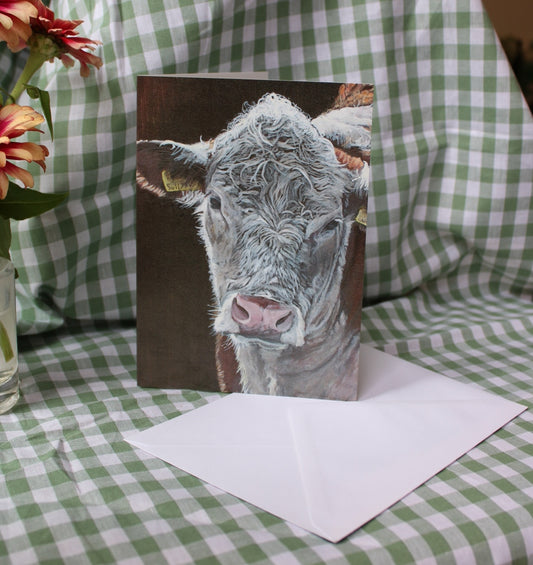 'Wiltshire Hereford' Greeting Card