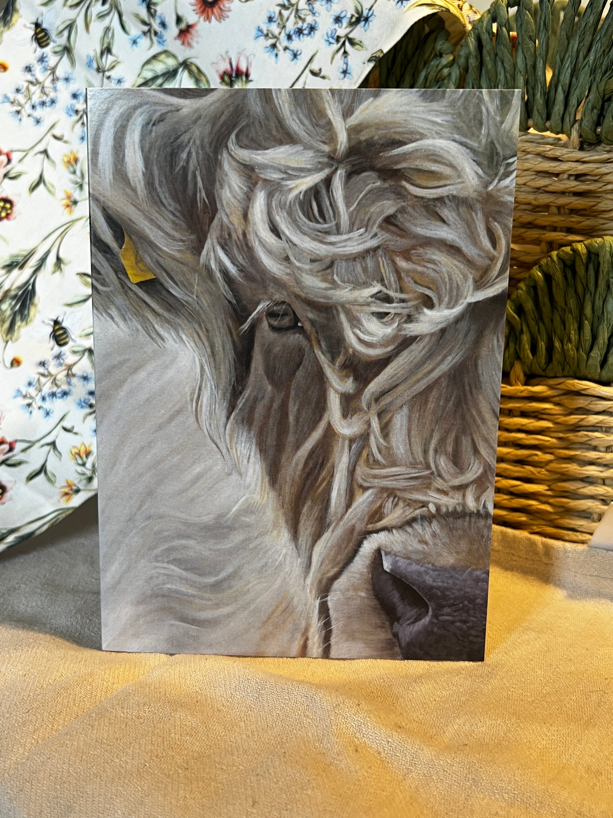 'Up Close with Grace' Greeting Card
