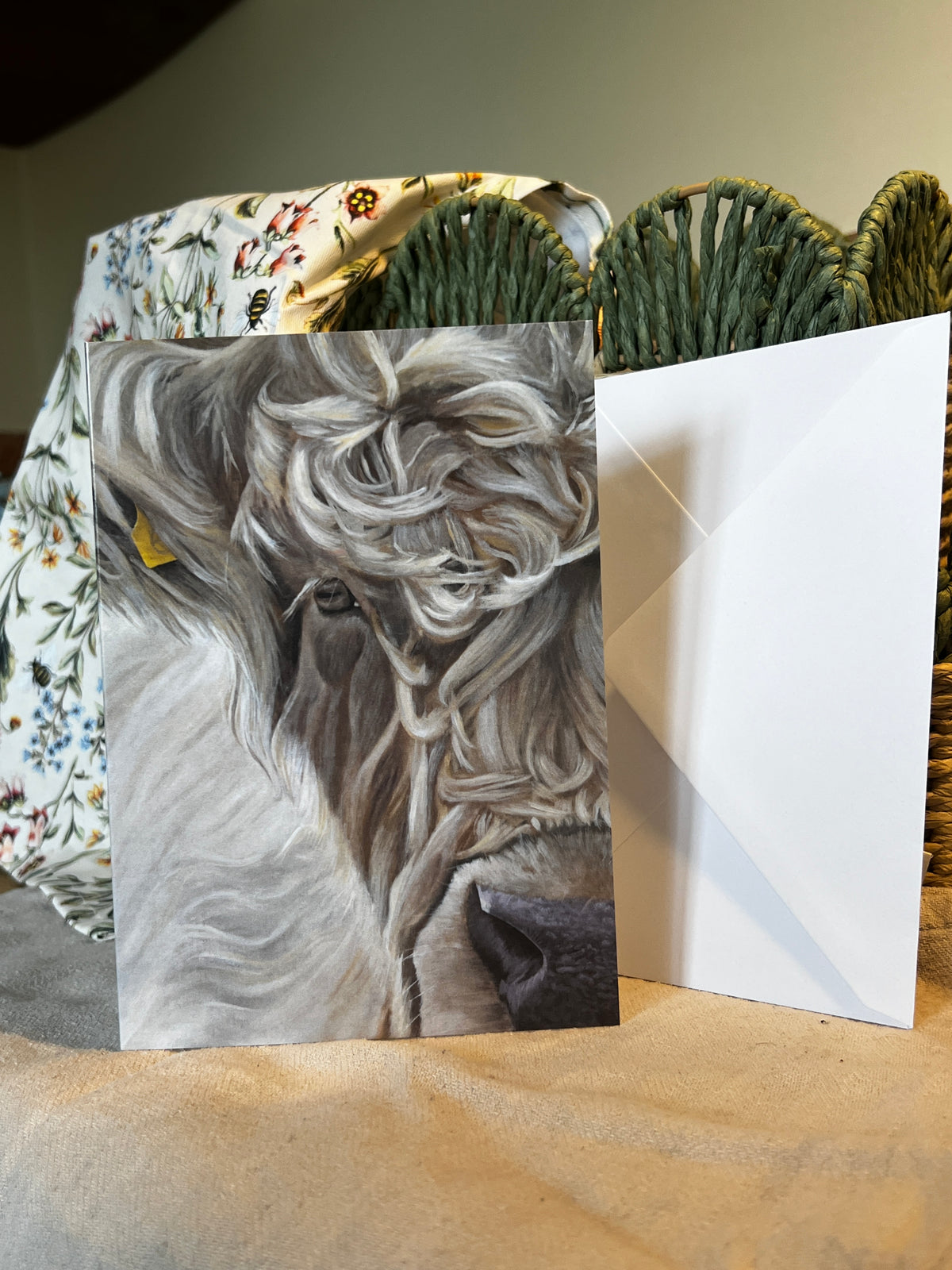 'Up Close with Grace' Greeting Card