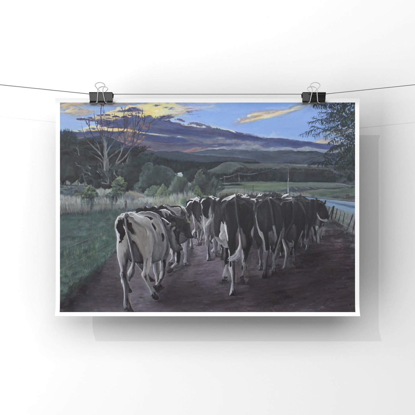 '"Up Girls!" At First Light'